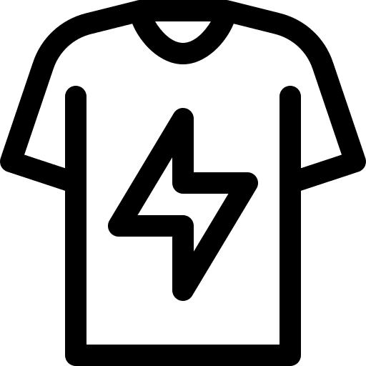 Tshirt fashion cloth male icon