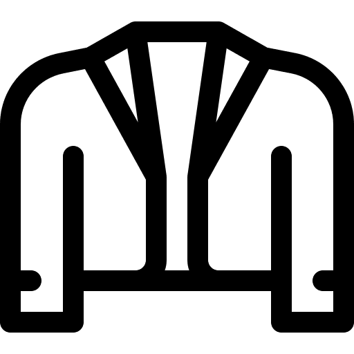 Coat coat garment long icon