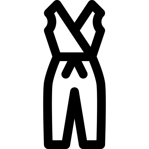 Jumpsuit clothes femenine jumpsuit icon