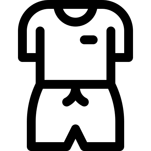 Summer clothing garment summer clothing apparel icon