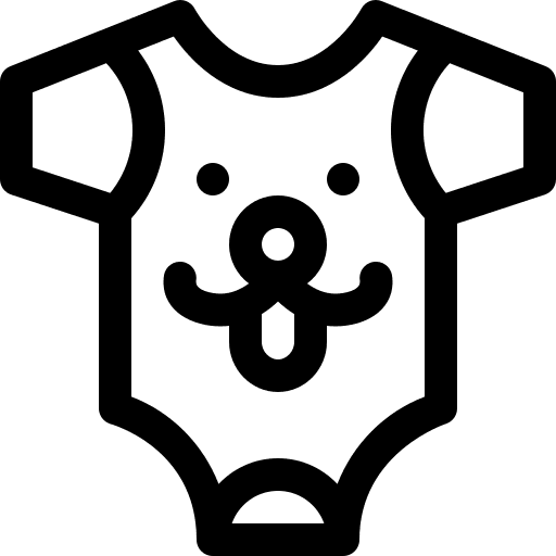 Baby clothes baby clothes onesie garment icon