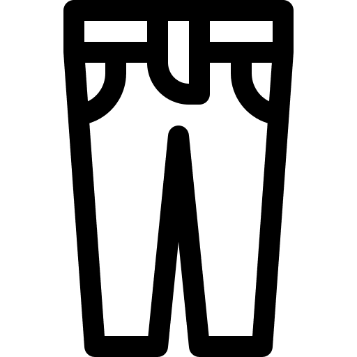 Pants clothing garment clothes icon