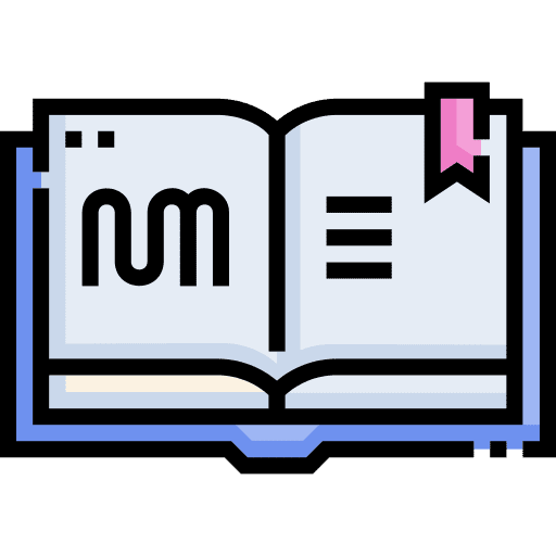 Open book education reader open book icon