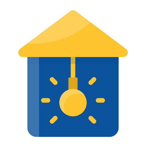 Lighting lighting electric bulb icon