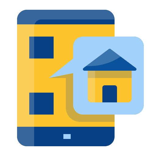 Online marketing advertising app electronics icon