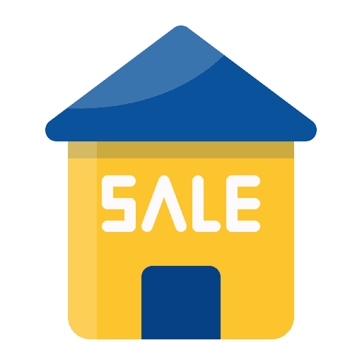 Real estate property home house icon