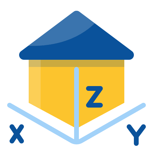 Dimensions home dimensions real estate icon