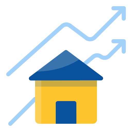 Real estate property sale real estate icon