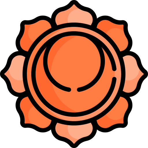 Svadhishthana wellness spiritual mudra icon