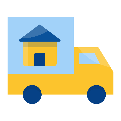 Truck transport car truck icon