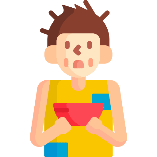 Malnutrition malnutrition homeless poverty icon