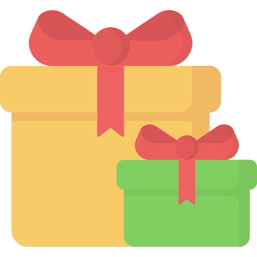 Gift birthday gift present icon