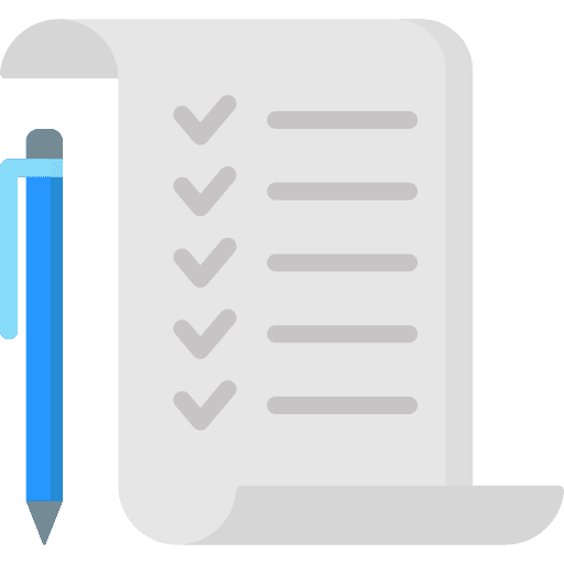 List note checkbox order icon
