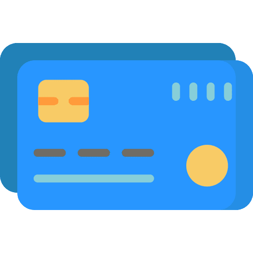 Credit card card bank payment icon