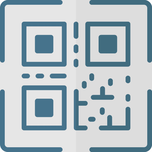 Qr code scan qr code technology icon