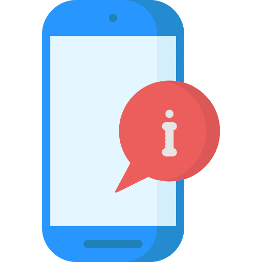 Info speech bubble commerce shopping icon