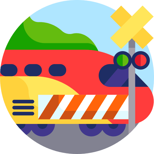 Train speed trains transport icon