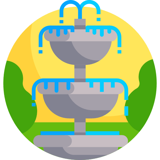 Fountain fountain garden architecture and city icon