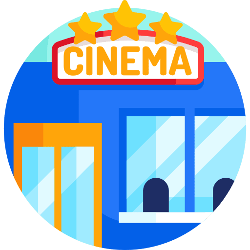 Cinema entertainment cinema theatre icon