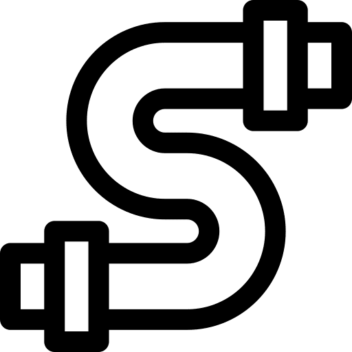 Pipeline plumb pipeline tools icon