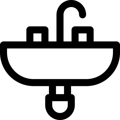 Sink sink hygiene cleaner icon