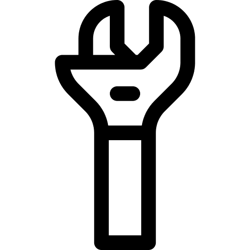 Wrench wrench work tool construction icon