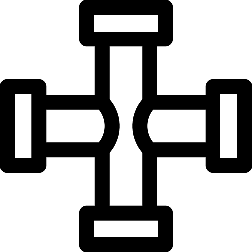 Pipeline water pipe industry pipeline icon