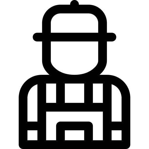 Plumber repair man plumber icon