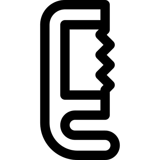 Saw construction and tools carpentry saw icon