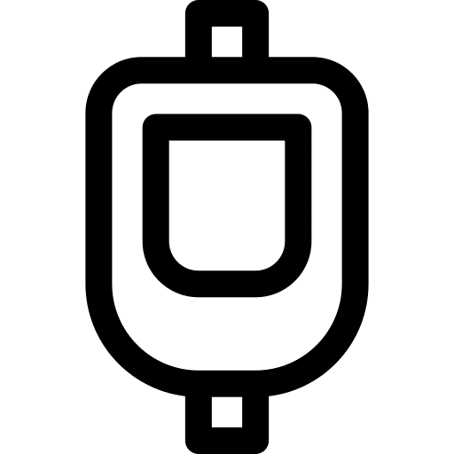 Urinal wellness restroom urinal icon