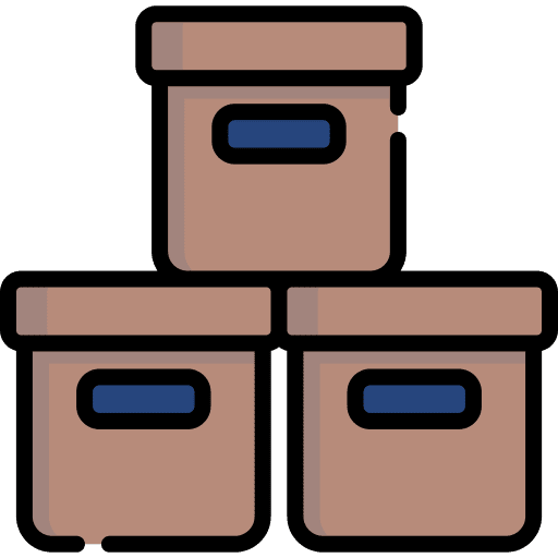 Delivery box package packaging cardboard box icon