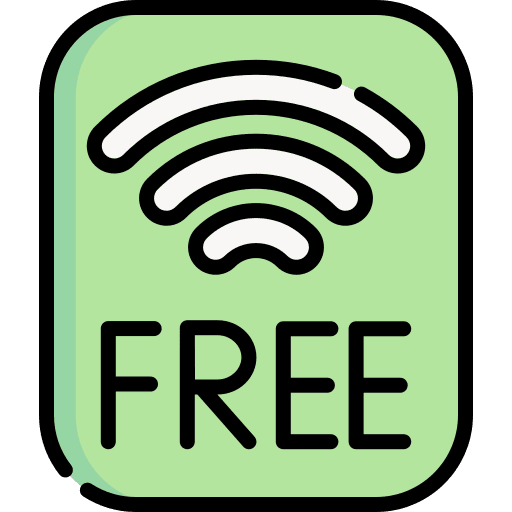 Free wifi communications wifi signal free wifi icon