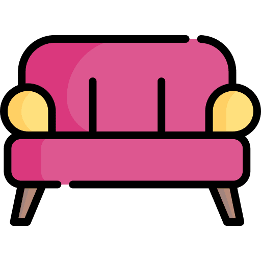 Sofa sofa couch living room icon
