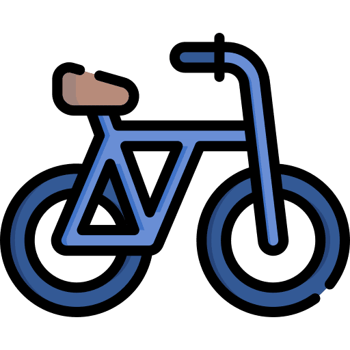 Bike cycle bike exercise icon