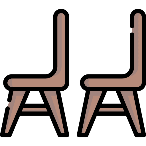 Chairs seat chairs comfort icon
