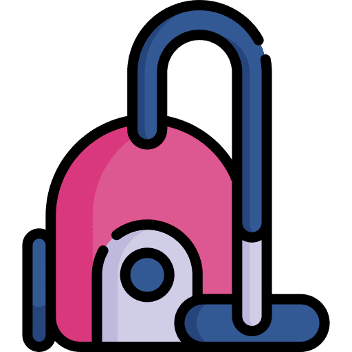 Vacuum cleaner furniture and household house things tools and utensils icon