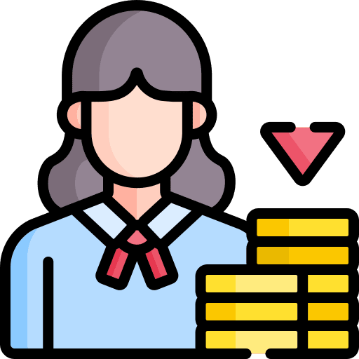 Economist professions and jobs avatar woman icon