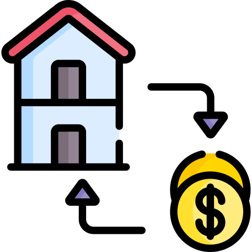 Exchange rate sale exchange rate property icon