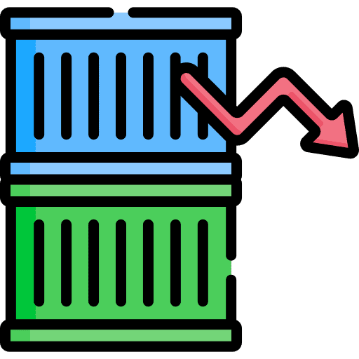Export crisis business and finance export icon