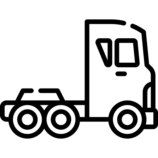 Big truck delivery truck truck transportation icon