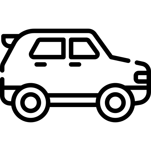 Suv suv transport auto icon