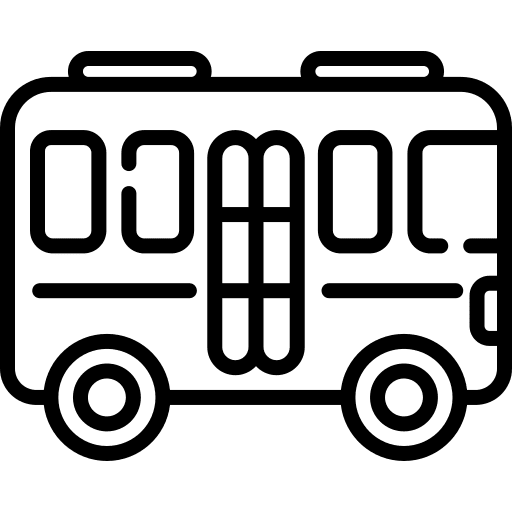 Bus electric bus transport bus icon