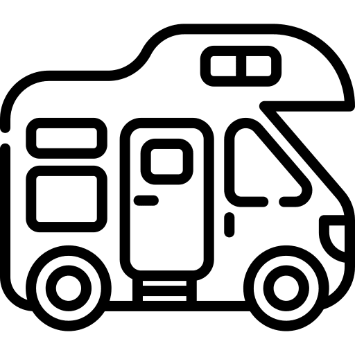 Campervan campervan transportation camper van icon