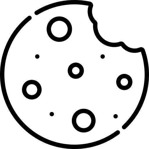 Cookie food and restaurant allergen dessert icon