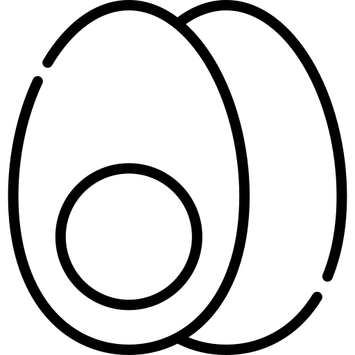 Egg boiled egg healthy food egg icon