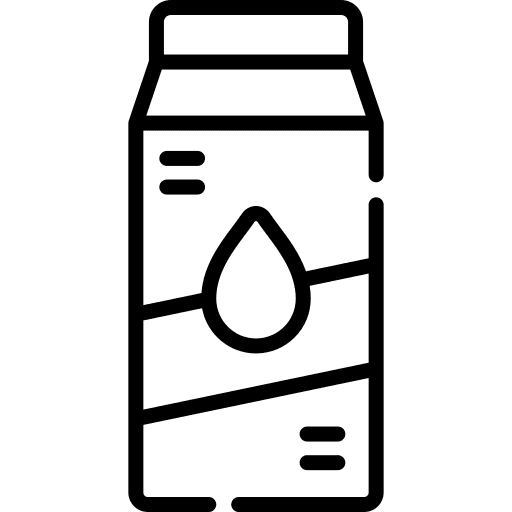 Milk box milk healthy food icon