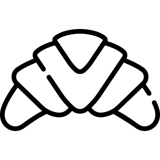 Croissant allergen food dessert icon