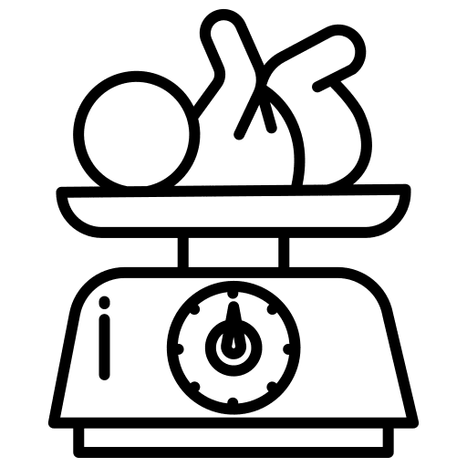 Weight scale weight healthcare and medical icon