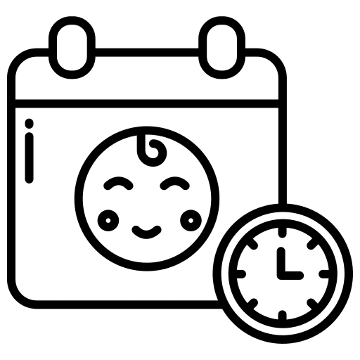 Calendar appointment birth month icon