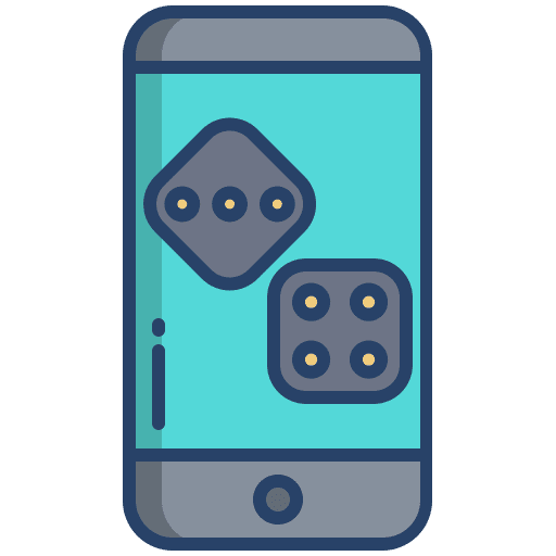 Phone toy phone gaming icon